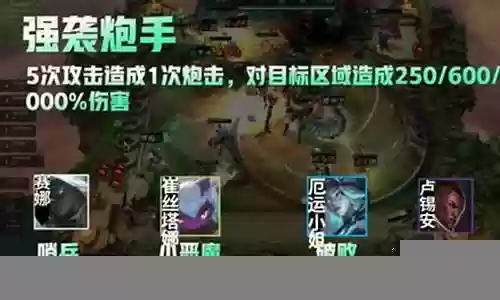 冒险炮手阵容搭配推荐图