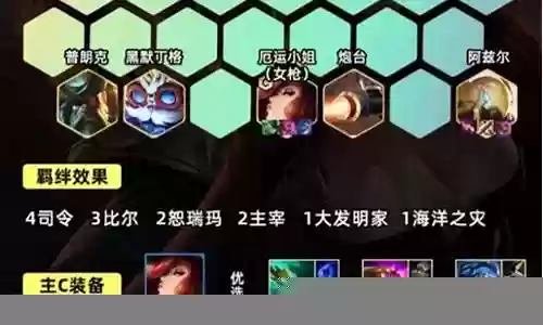 女枪破财阵容搭配图