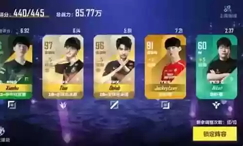 征召阵容搭配表图文详解
