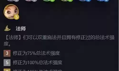 双重施法法师阵容搭配图