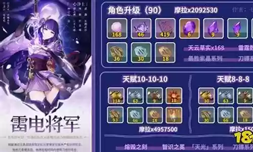 原神雷霆战机阵容搭配