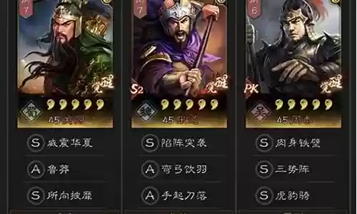关羽杂牌骑兵阵容搭配
