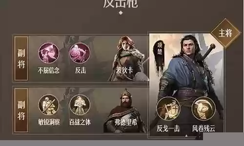 反击枪最强搭配阵容图