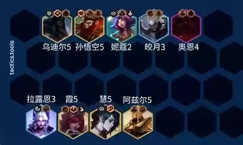九五阵容最新出装搭配