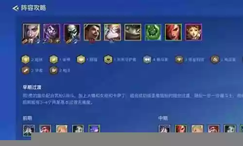 炼金科技阵容最新搭配攻略插图