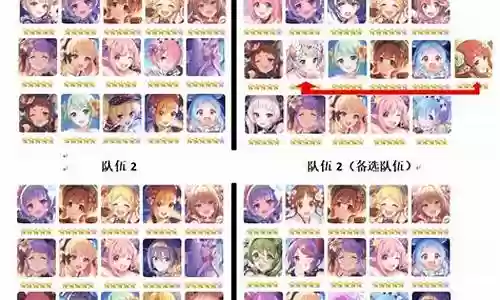 台服公主连接阵容搭配