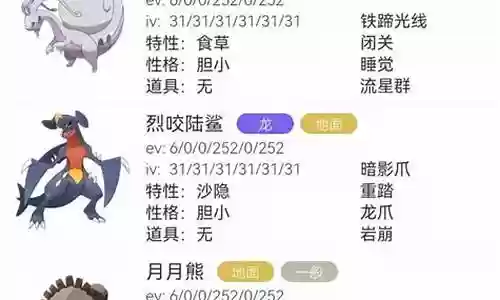 宝可梦无脑阵容搭配插图