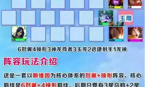 神龙尊者阵容怎么搭配好