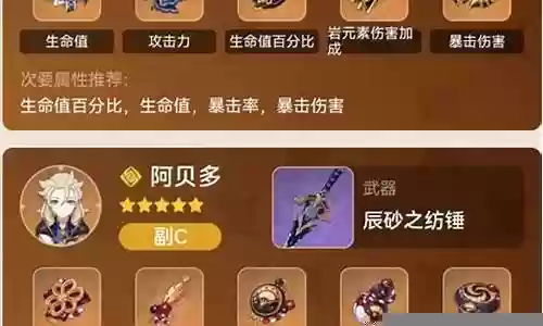 主角四岩队阵容搭配