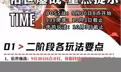 周年庆打怪阵容搭配图鉴