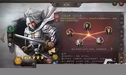 主流阵容武将搭配图表大全