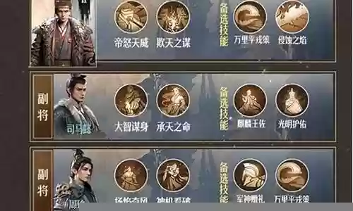 重返帝国嬴政阵容技能搭配
