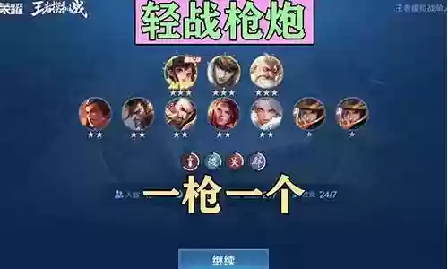 轻战枪炮阵容怎么搭配
