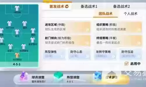 古怪足球阵容搭配推荐图