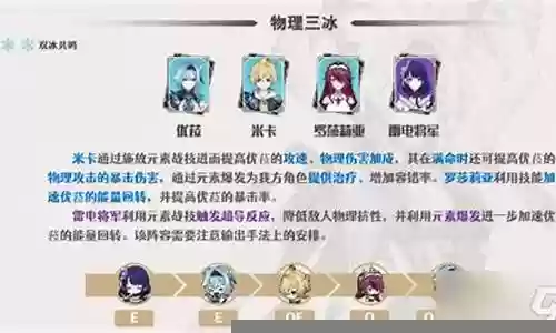 优菈阵容搭配雷泽