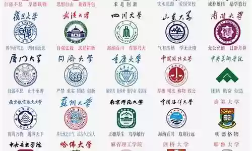 各个名牌大学阵容搭配