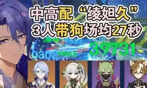 绽放队最新阵容搭配图