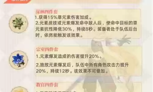 草主和草神阵容搭配