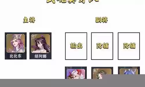 大陆征伐阵容搭配图鉴