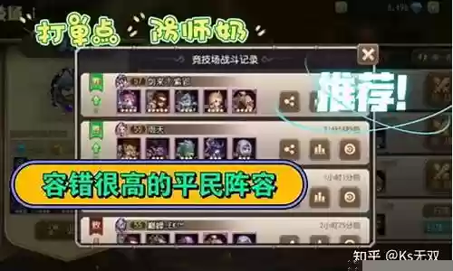 网球传奇阵容搭配图解说