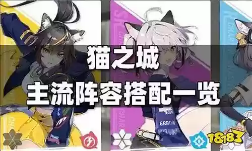 猫之城游戏阵容搭配图鉴