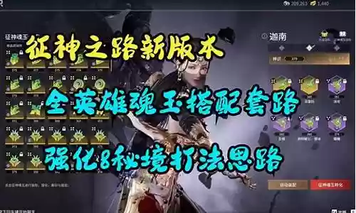 征神巅峰打法阵容搭配