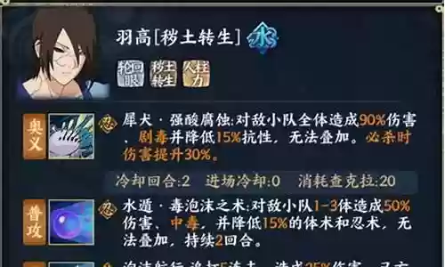 秽土羽高搭配什么阵容