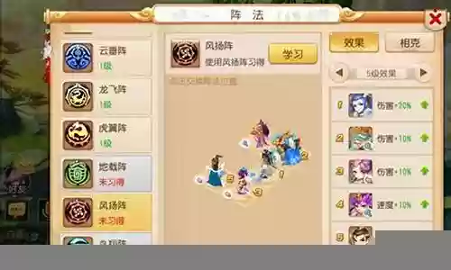梦幻西游阵法书阵容搭配