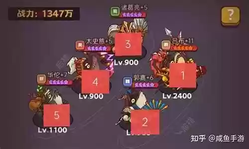 咸鱼推土阵容搭配图表大全