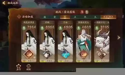 神都夜行录 阵容搭配