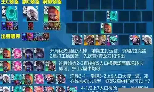 卡牌妖姬阵容怎么搭配
