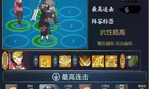 火影平民推荐阵容搭配最新
