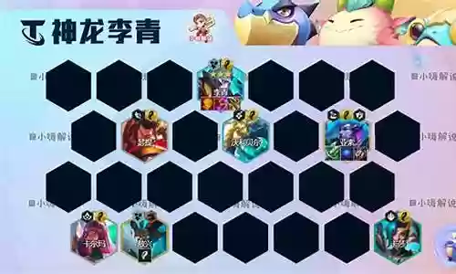 李青强化阵容最新搭配图