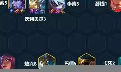 新版李青阵容搭配图表视频