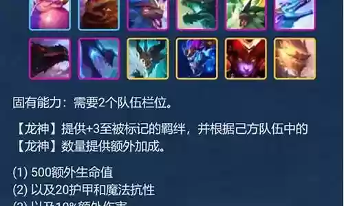 龙神阵容搭配图片高清版插图