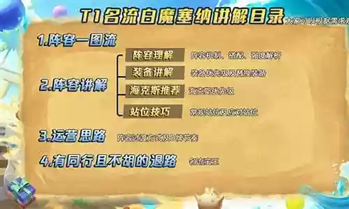 噩梦白魔阵容怎么搭配