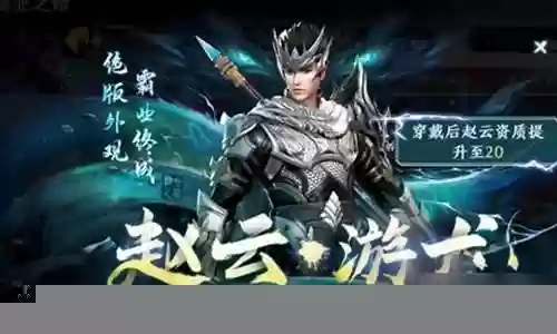 赵云阵容搭配极无双2