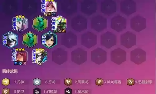 新版玉龙卡尔玛阵容搭配