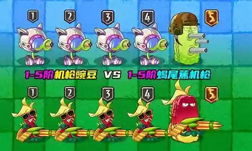 最强机枪豌豆阵容搭配图片