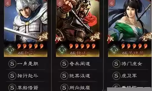 周泰赵云最强阵容搭配
