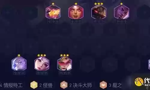 情报特攻阵容搭配图