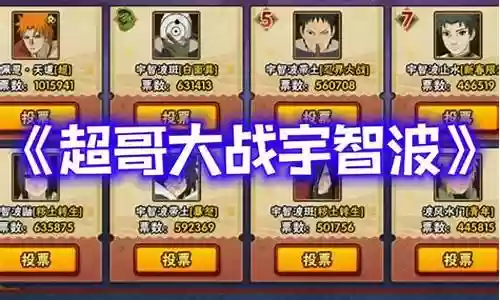 火影超哥阵容搭配最新