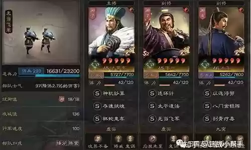 蜀弓阵容战法搭配图片