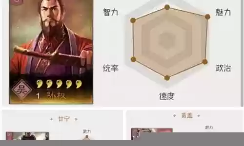 孙权周瑜黄盖阵容搭配