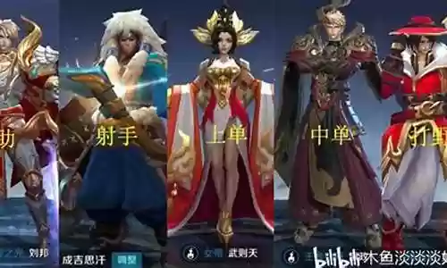 王者奇葩组合阵容搭配图