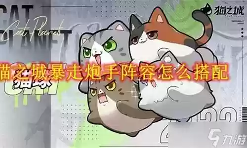 猫之城炮手阵容搭配推荐