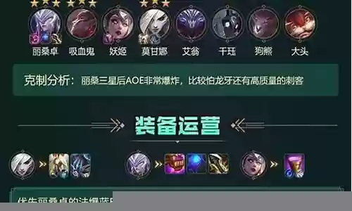 云顶之弈阵容搭配神器