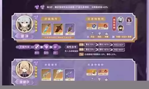 皇女阵容搭配女角色