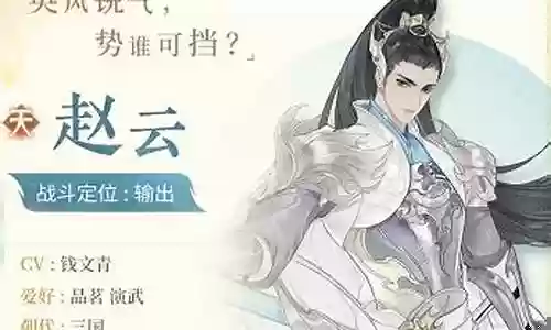 克制赵云的阵容搭配图