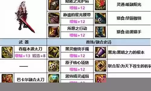 红眼装备平民搭配什么阵容